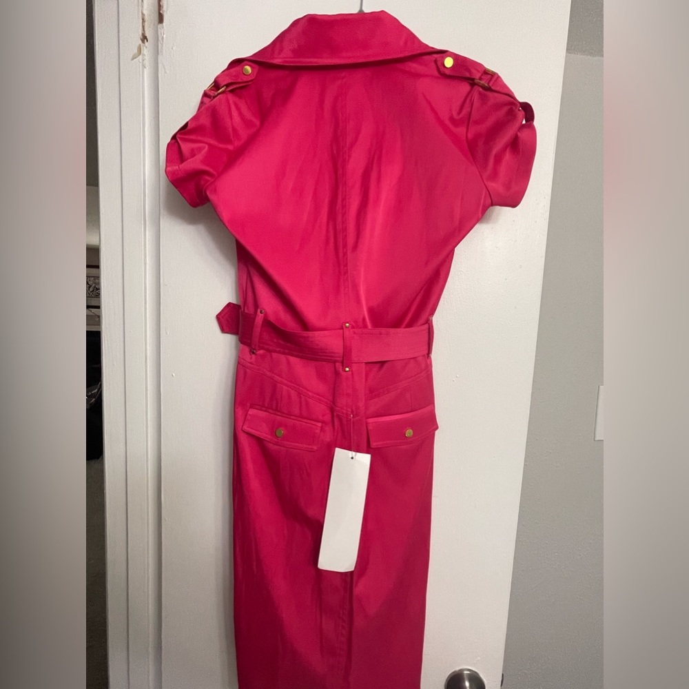 NWT Raspberry satin dress 💕✨ - Picture 2 of 8